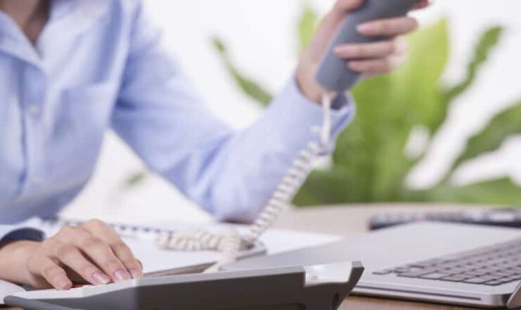 close up of business desk
